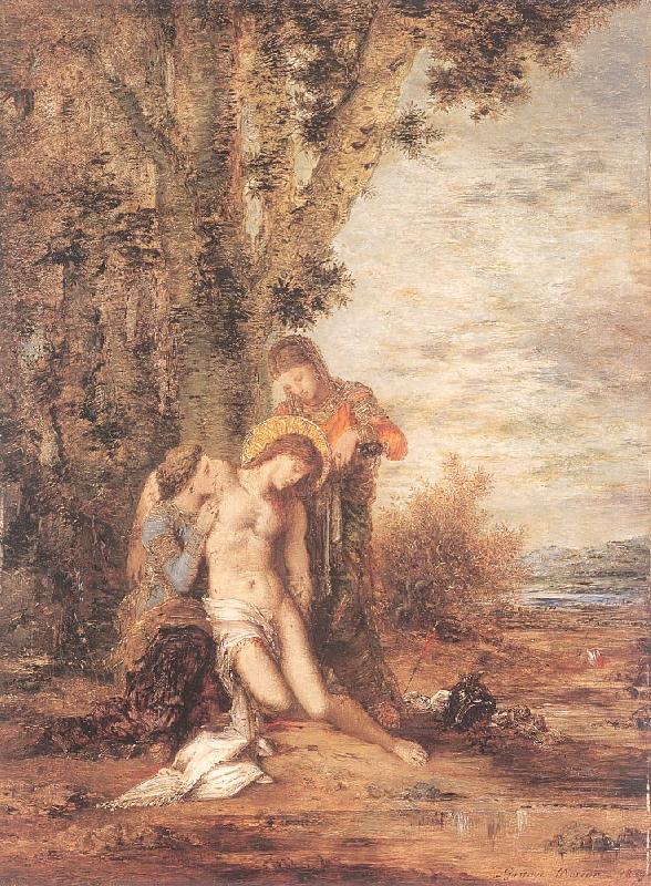 Gustave Moreau Saint Sebastian and the Holy Women